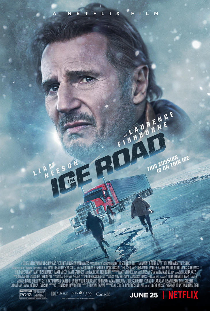The Ice Road Film Netflix Poster W7Xkax6