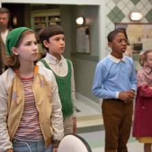 La Misteriosa Accademia dei Giovani Geni: il giovane cast in una scena