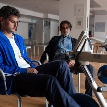 Il Divin Codino: Andrea Arcangeli in una sequenza del film