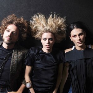 Il quaderno nero dell'amore: Michele Cesari, Emilia Verginelli e Martina Palmitesta un'immagine promozionale