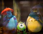 Studio Ghibli e Pixar: l'immagine crossover tra Il mio vicino Totoro e Monsters & Co