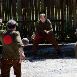 The Keeper - La leggenda di un portiere: David Kross in una scena