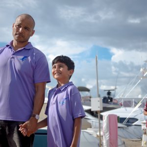 Blue Miracle - A pesca per un sogno: Jimmy Gonzales in una scena