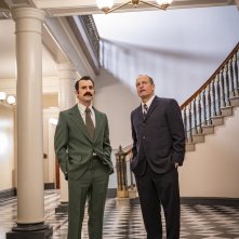 The White House Plumbers: Justin Theroux e Woody Harrelson nella prima immagine