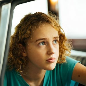 Maledetta primavera:  Emma Fasano in un primo piano