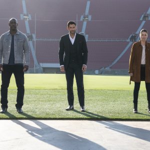 Lucifer: una scema della seconda parte della quinta stagione