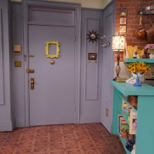 Friends - The Reunion: la porta dell'appartamento di Monica dal set dello speciale