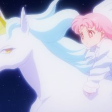 Pretty Guardian Sailor Moon Eternal - Il Film: Pegasus/Helios e Chibiusa in una scena