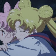 Pretty Guardian Sailor Moon Eternal - Il Film: Usagi e Chbiusa in una scena