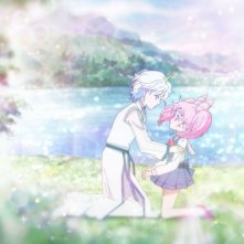 Pretty Guardian Sailor Moon Eternal - Il Film: Helios e Chibiusa durante una scena