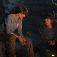 Quelli che mi vogliono morto: Angelina Jolie e Finn Little in una sequenza del film