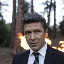 Quelli che mi vogliono morto: Aidan Gillen in un primo piano