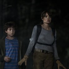 Quelli che mi vogliono morto: Angelina Jolie e Finn Little in una sequenza