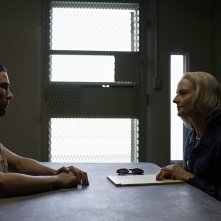 The Mauritanian: Jodie Foster e Tahar Rahim durante una scena del film