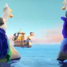 Luca: il pescatore Luca in un'immagine del film