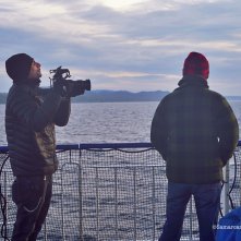 Paolo Cognetti. Sogni di Grande Nord: un'immagine presa sul set