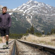 Paolo Cognetti. Sogni di Grande Nord: una foto scattata durante le riprese