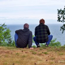 Paolo Cognetti. Sogni di Grande Nord: un'immagine da set del film