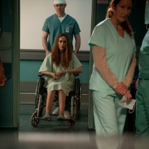 Run: Sarah Paulson in una scena del film