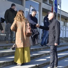 Security: un'immagine dal set