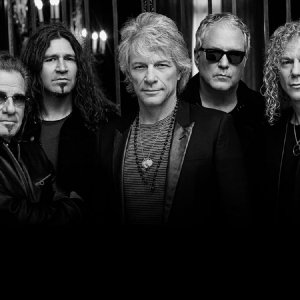 Bon Jovi: la band in un'immagine promozionale