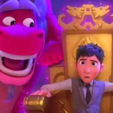 Il Drago dei desideri: un momento del film animato