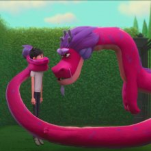 Il Drago dei desideri: una scena del film animato