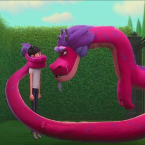 Il Drago dei desideri: una scena del film animato