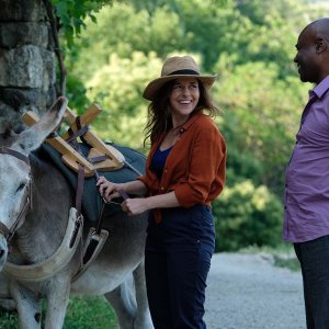 Io, lui, lei e l'asino: una scena