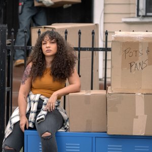 Blindspotting: Jasmine Cephas Jones in una scena