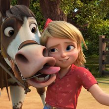 Spirit - Il ribelle: una scena del film animato