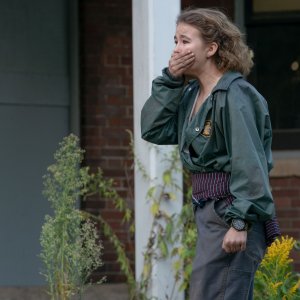 A Quiet Place 2: Millicent Simmonds  durante una scena del film