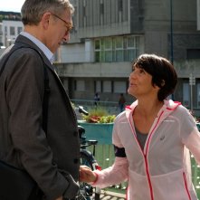 La felicità degli altri: Vincent Cassel, Florence Foresti in una scena del film