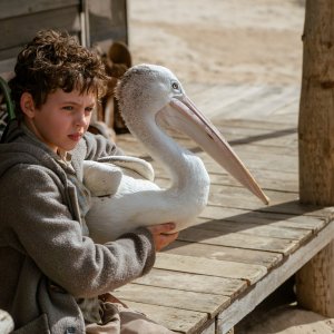 Storm Boy - Il ragazzo che sapeva volare: Finn Little durante una scena del film