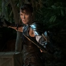 Monster Hunter: Milla Jojovich in una scena drammatica