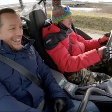 Celebrity Hunted 2: Stefano Accorsi una scena dello show