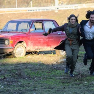 Appunti di un venditore di donne: Miriam Dalmazio e Mario Sgueglia in una scena del film