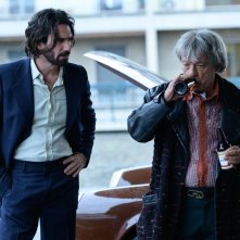 Appunti di un venditore di donne: Mario Sgueglia con Paolo Rossi in una scena del film