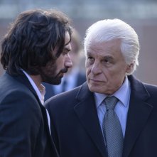 Appunti di un venditore di donne: Mario Sgueglia e Michele Placido in una scena del film