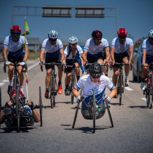La grande staffetta: una scena