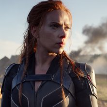 Black Widow: Scarlett Johansson in un'immagine del film