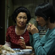 Madre: Kim Hye-ja e Won Bin