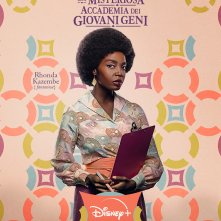 La misteriosa accademia dei giovani geni: Rhonda in un character poster