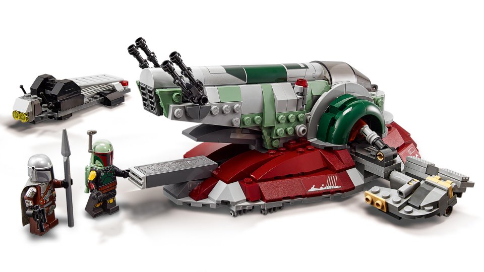 Lego Star Wars 75312 Boba Fetts Starship Zca7Y 4