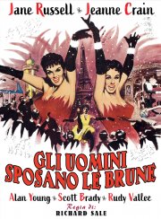 Locandina di Gli uomini sposano le brune