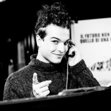 I Croods 2 - Una Nuova Era: una foto dal backstage di Leo Gassmann