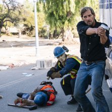 La notte del giudizio per sempre: Josh Lucas durante una scena