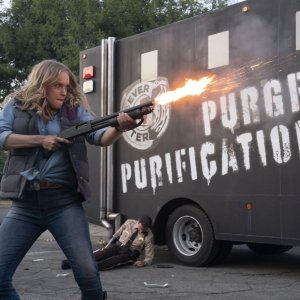 La notte del giudizio per sempre: Leven Rambin in una scena