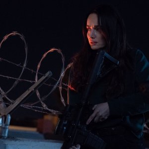 La notte del giudizio per sempre: Ana de la Reguera in un momento del film