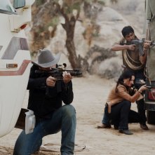 La notte del giudizio per sempre: Josh Lucas,  Ana de la Reguera e Tenoch Huerta in  una scena